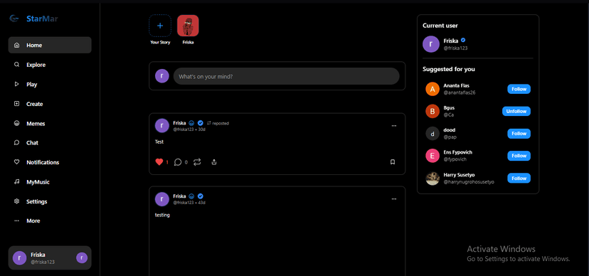 Media Sosial Gabungan Facebook dan Instagram